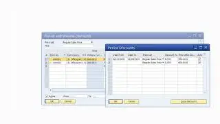 SAP Business One Pricing-Part2-Period and Volume Discounts