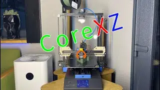 CoreXZ two trees bluer 3d printer