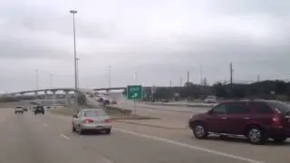 Crash on flyover