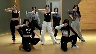 PURPLE KISS - memeM (Dance Practice Mirrored + Zoomed)