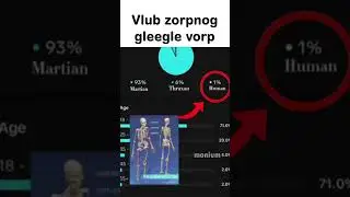 Vlub is 1% human 👽👽