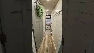 Gorgeous Skoolie - Family of 3! #bushome #buslife #busconversion #tinyhouse #skoolie IG: theburlibus
