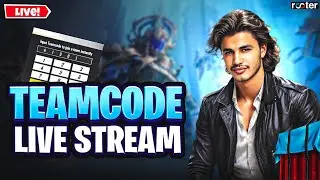 RUSH GAMEPLAY | BGMI LIVE TEAM CODE || #bgmiroommatch #room #callange #bgmi #BGMILIVE AFZAL GAMING