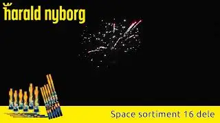 Space sortiment 16 dele