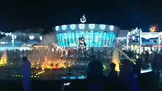 Египет-2024. "Поющий фонтан" в Сохо Сквер (Шарм-Эль-Шейх)