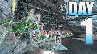 How We Claimed A Unraidable Pirate Cave Day 1! | Ark PvP