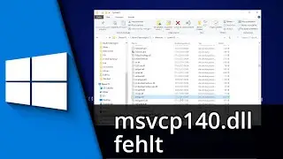 msvcp140.dll fehlt / Lösung ✅ Tutorial