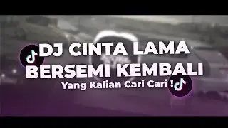 DJ CINTA LAMA BERSEMI KEMBALI (CLBK) - Yang kalian Cari - Cari Viral TikTok