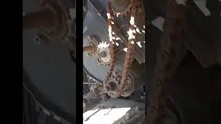 Замена барабана контропривода со ступицей. комбайн вектор