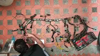 Organizando cableado Renault 9 y 11