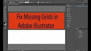 Fix Missing Grids in Adobe Illustrator