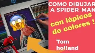 Cómo dibujar retratos? Colorear realista , spiderman