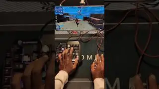 How to play free fire with keyboard mouse mobile🦅 