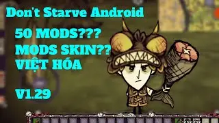 DOWNLOAD MOD SKIN DON'T STARVE POCKET EDTION 1.29 VIỆT HÓA