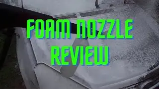 Foam nozzle review - Easy car wash 🚗✨🚗✨🚗✨