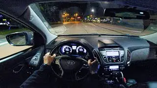 Hyundai ix35 2.0 CRDi - Night POV Test Drive