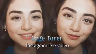 ozge torer instagram live video || ozge torer || #ozgetorer #balahatun #osbal