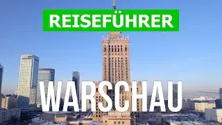 Stadt Warschau in 4k. Polen, Warschau zu besuchen