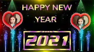Happy New Year 2021 Green Screen video | by tech jd 2