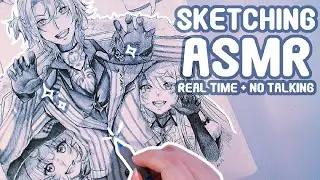 Sketching ASMR MLP| Pencil| Real Time + No Talking