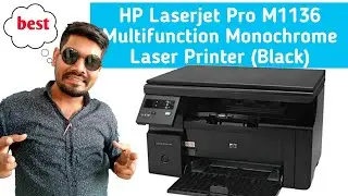 hp laserjet m1136 mfp installation and unboxing