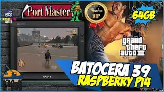 Batocera 39 RPi4 64GB B39 PortMaster Collections