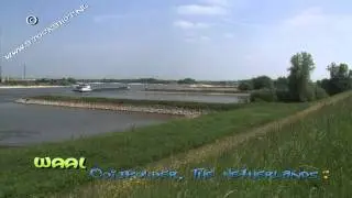 Riverboats river Waal, Holland #01