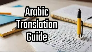 How to Translate Arabic | Translation for Beginners to Advance