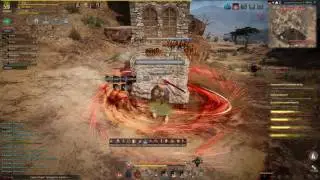 Black Desert online. Изи осада узла 05.17.2017. Святилище паломников - смирение