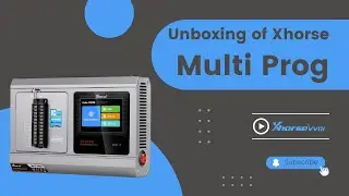 Xhorse Multi-Prog Programmer VVDI PROG 2nd Generation Unboxing
