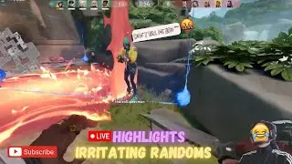 IRRITATING RANDOM PLAYER || MAKING HIM LOOSE THE WON MATCH || LIVE HIGHLIGHTS