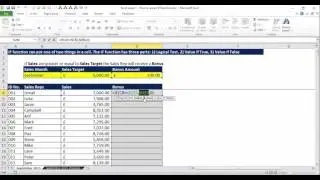 How to use IF Function in Excel
