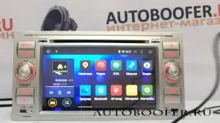 Видеообзор штатной магнитолы для Ford Focus 2 (Android 4.4.4)