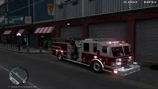 GTA IV Fire Fighter Mod Terrible Drivers!!!