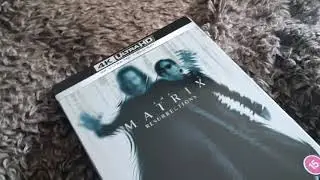 Matrix Resurrections 4K Zavvi UK Steelbook Unboxing