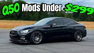 Best CHEAP Q50 “MODS”