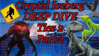 Cryptids & Paranormal Entities Iceberg DEEP DIVE Tier 2 Part 2 | EmperorZeech