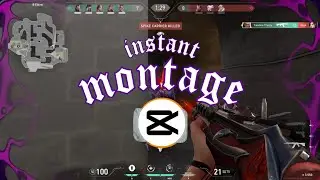 Montage Edit - Capcut Tutorial (Instant Velocity)