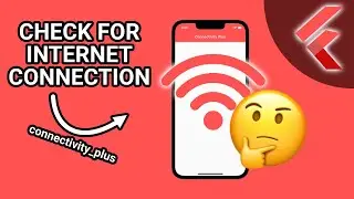 Flutter Tutorial - Get Internet Connection Status (connectivity_plus) #Flutter #AppDevelopment