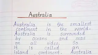 Australia || Australia Continent