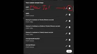 How to revoke stream keys in YouTube Studio
