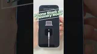 Fix iPhone Stuck in Recovery Mode 
