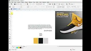 Product Design in Corel Draw 2019. speed art.