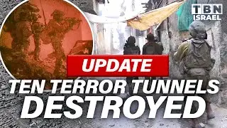 BREAKING: IDF Destroys TEN TERROR TUNNEL Shafts As Hamas INTERCEPTS Civilian Relief Aid | TBN Israel