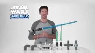 Star Wars Episode VII - Bladebuilders Jedi Master Lightsaber Product Demo