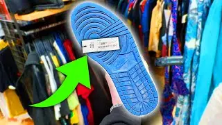 Found $1000 Jordan Sneakers At The THRIFT?!