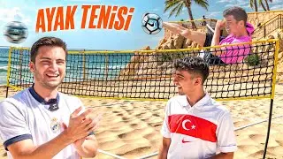 AYAK TENİSİ OYNADIK !
