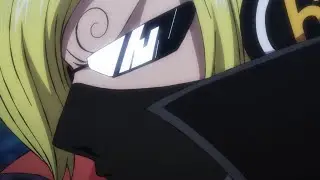 one piece momen lucu sanji dan traflgar law O saba mask #onepiece #sanji