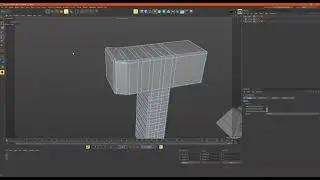 Maxxon Cinema 4D Modeling tools (extrude, bevel, bridge, dissolve edges)