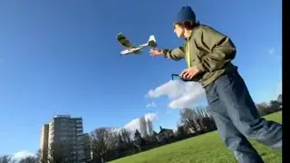 RC plane day out. #flitetest #rcdrone #rcplane #foamboard #hobby #diy #wandsworth